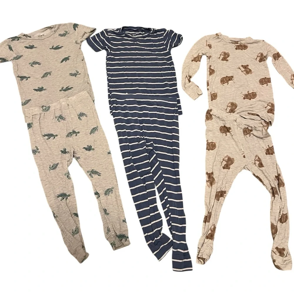 Carter’s Just One You Comfy Soft Set of 3 2-Piece Pajamas Sets Bundle